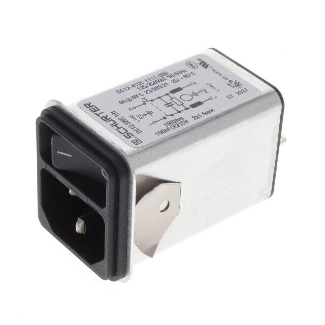 DC12.3202.101 SCHURTER Inc.  Moduli di ingresso alimentazione (PEM)